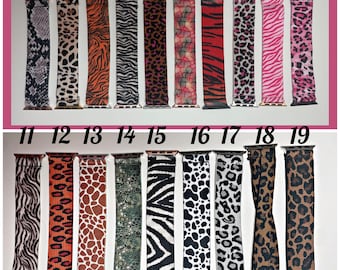 Custom Fit Elastic Watch Band for any Smart Watch | Animal Print | Leopard | Cheetah | Tiger | Cow | Snake | Jaguar | Giraffe | Zebra