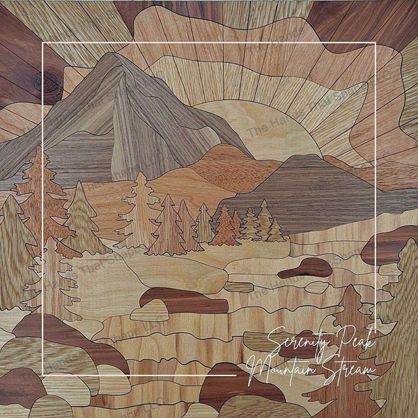 Wood Mountain Art Etsy