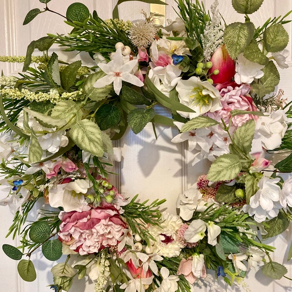 Spring/Summer Floral Wreath