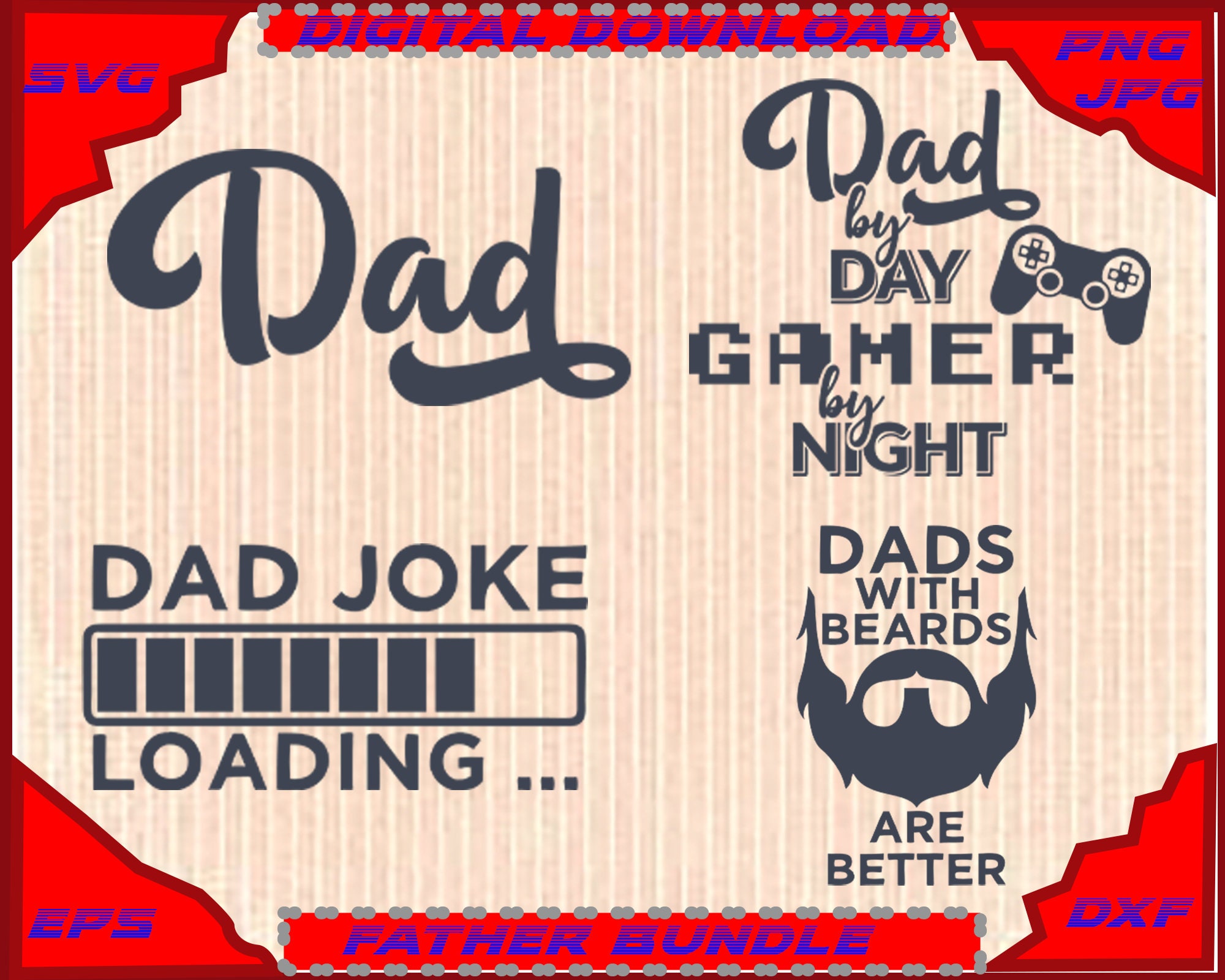 Download Father's day svg dad svg dad svg bundle father's | Etsy