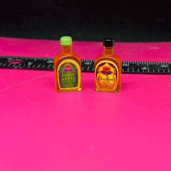 Dollhouse Crown Royal Bottles