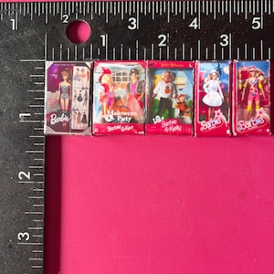 Dollhouse Miniature 1:12 Fashion Doll Boxes Choice