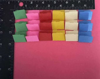 Dollhouse 1:12 Miniature File Folders