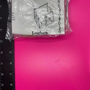 Red/White Miniature Disposable Diaper Box DOLLHOUSE Miniatures 1:12 Scale 