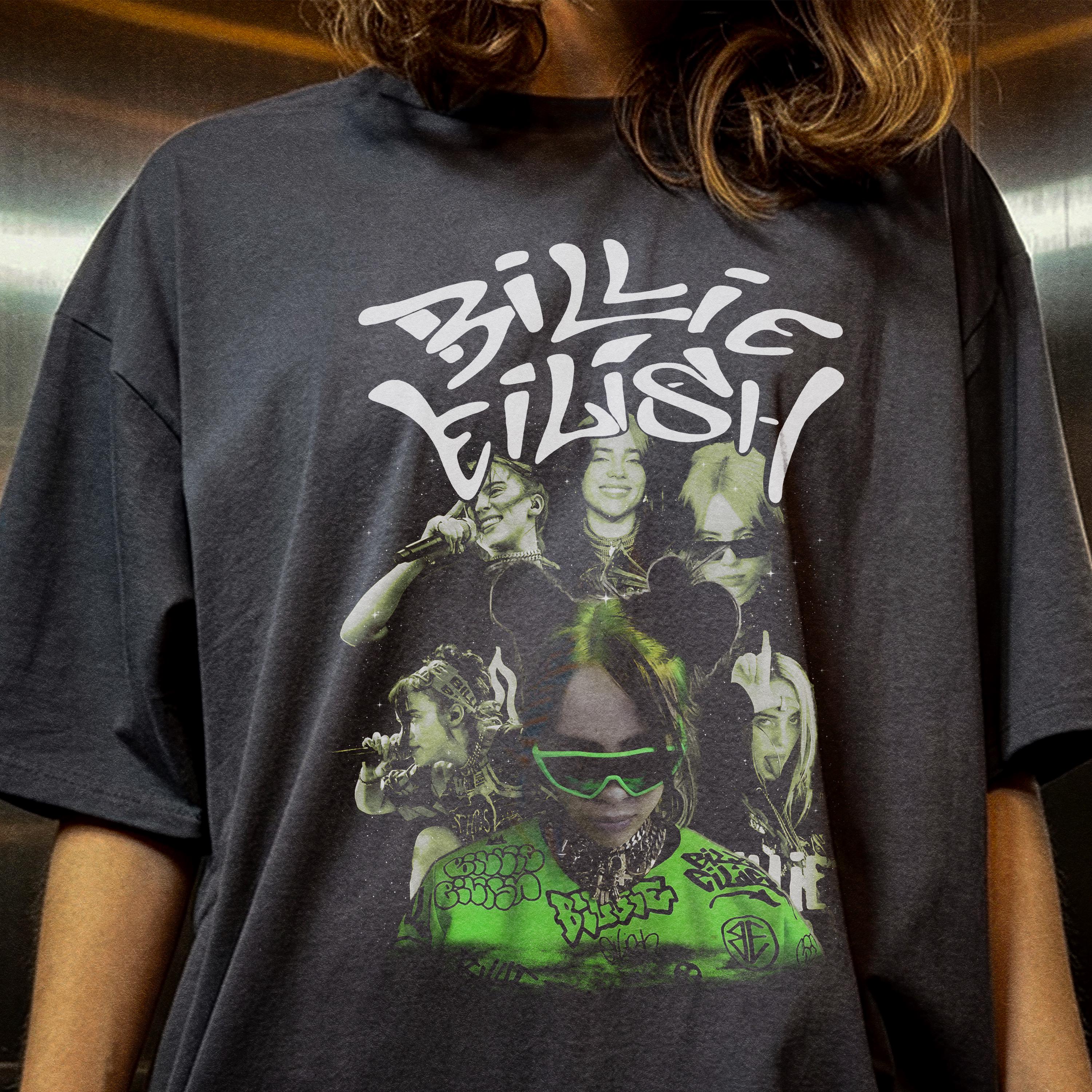 Billie Eilish Graphic Tee - Etsy