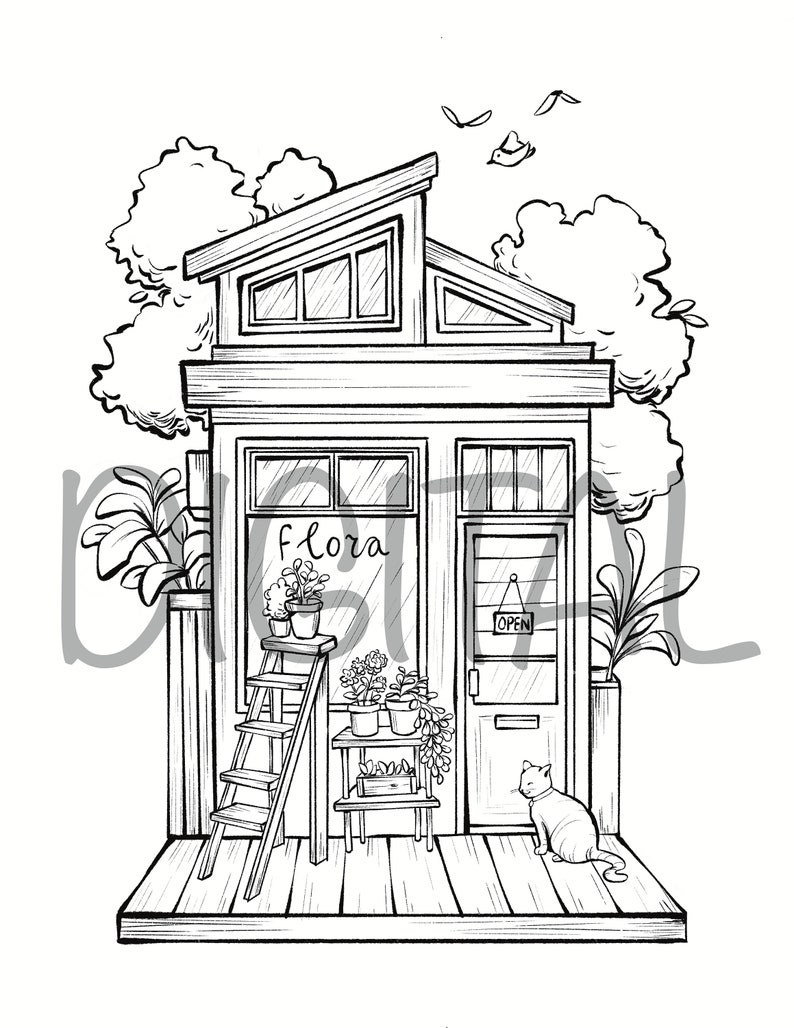 printable-storefront-coloring-pages-house-png-and-jpg-etsy