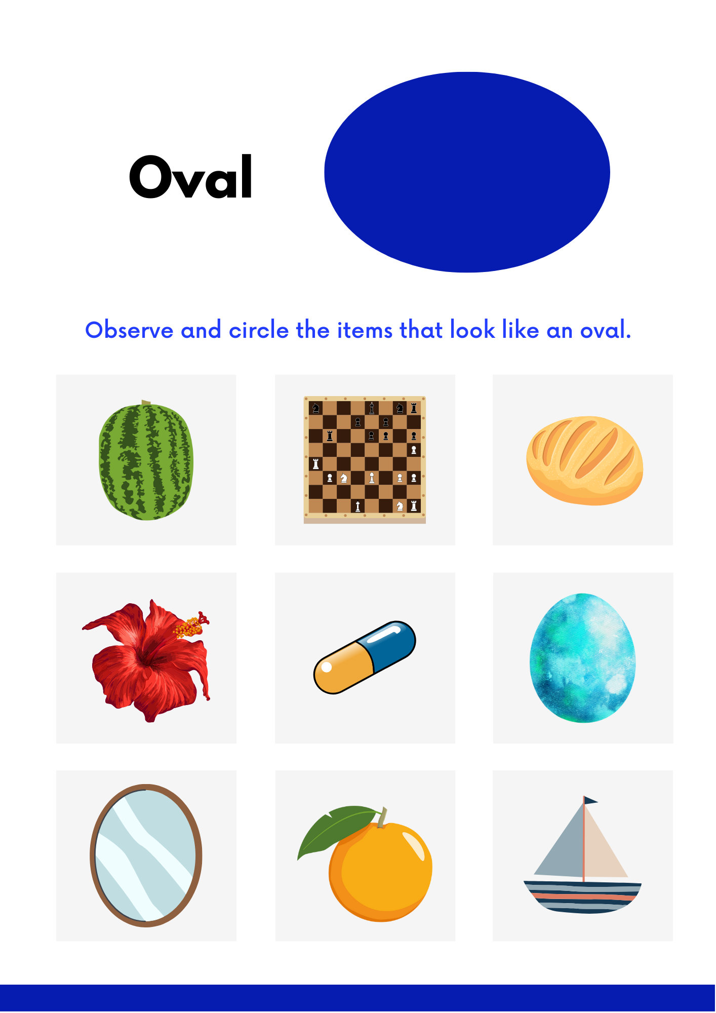 Toddler Activity Pages With Shapes, Big, Small, Tall, Short Worksheets ...