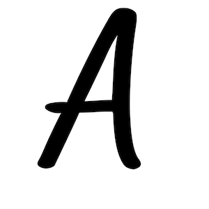 ABC Alfabeto Letras mayúsculas Homeschool Preescolar Descarga digital imprimible