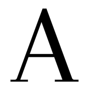ABC Alfabeto Letras mayúsculas Descarga digital imprimible