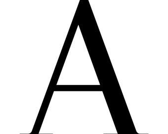 ABC Alphabet Uppercase Letters Digital Download Printable