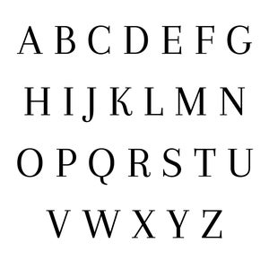 ABC Alphabet Uppercase Letters Digital Download Printable - Etsy