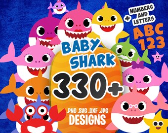 Download Shark Birthday Svg Etsy