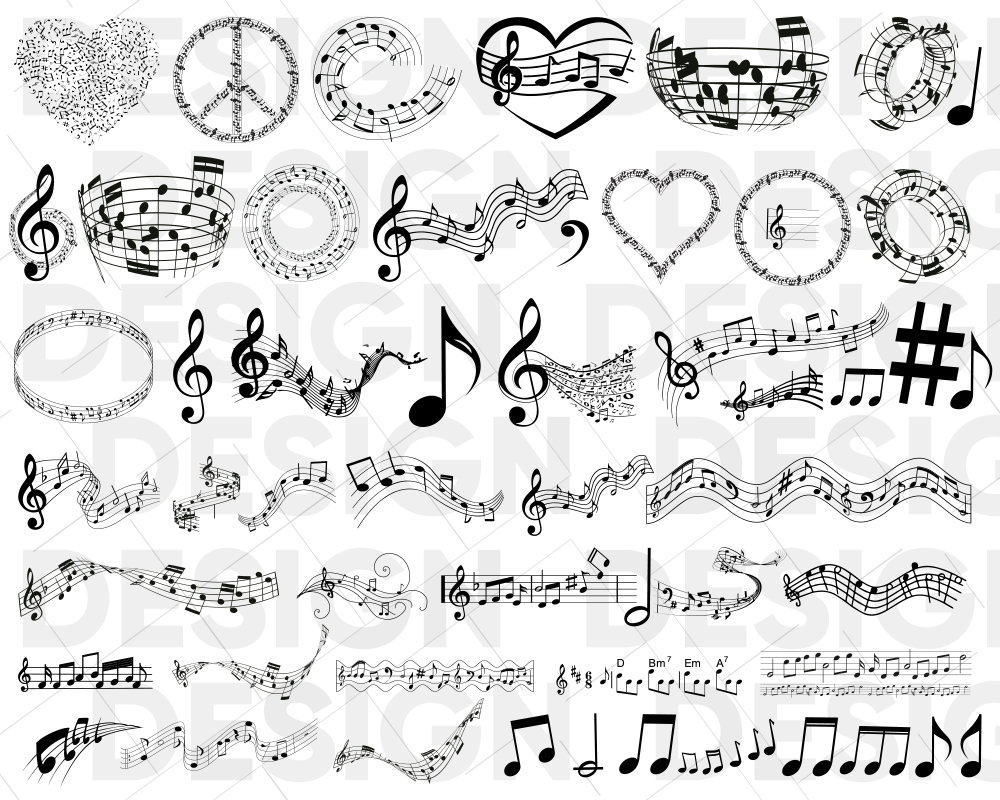 Tatouage Clé De Sol Partition Music note tattoo - Etsy France