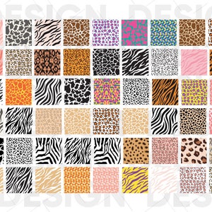 50+ ANIMALS PRINT SVG, animals skin svg, cow print svg, giraffe print svg, zebra print svg, leopard print svg, tiger print svg, snake print