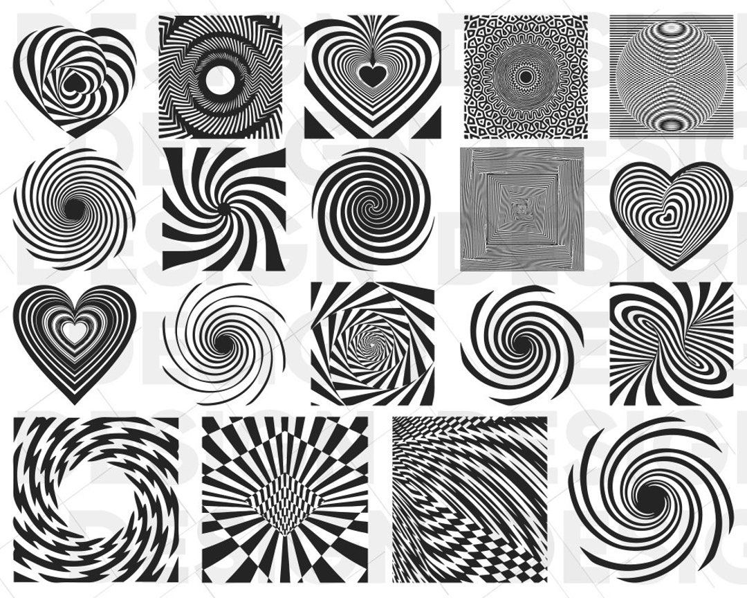 18+ HYPNOSIS SPIRAL SVG Bundle, Hypnosis Spiral Png, Hypnosis Spiral ...