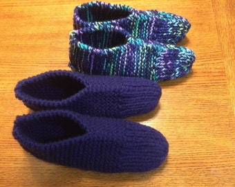 Hand Knit Slippers