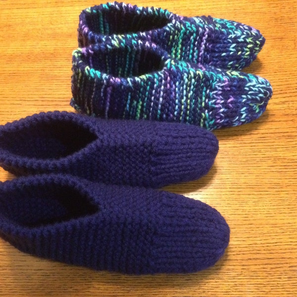 Hand Knit Slippers