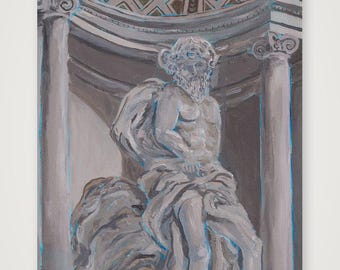 Oceanus - Impressão de belas artes giclée