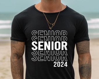 Senior 2024 Shirts, Class Of 2024 T Shirts, Senior 2024 Gifts, High School Graduation Gifts, Gift for Student, Graduation T-Shirts