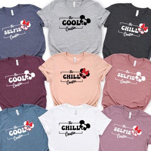 Bijpassend shirt Disney neef, Disney cool neef shirt, The Cousin Custom shirt, Mickey Minnie Cousin Tee, Disneyland Family Vacation Tee