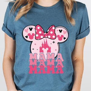 Disney Mom Shirt, Mom Squad Shirt, Disney Mom Shirt, Disney Trip Mom Shirt, Magical Castle Minnie Mom Shirt, Disney Mom Trip Shirt