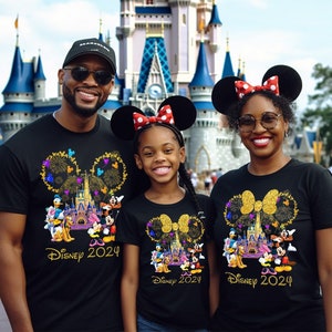 Disney Trip Shirts 2024, Disneyland Family Matching Shirt, Disney Vacation Shirts, Disney Shirts, Disney Birthday Shirts, Disneyworld Shirts