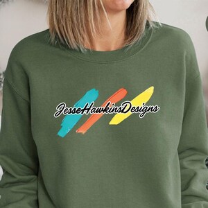 Custom  Crewneck Sweatshirt, Trendy Custom Hoodie, Unisex Custom Long Sleeve Shirts, Custom Text Shirts, Personalized Hoodie, Custom Design