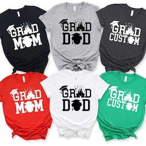 Disney Graduate Shirt, Disney Graduate Matching Shirt, Disney Grad Mom Shirt, Disney Grad Dad Shirt, Disney Family Squad Graduation Shirt