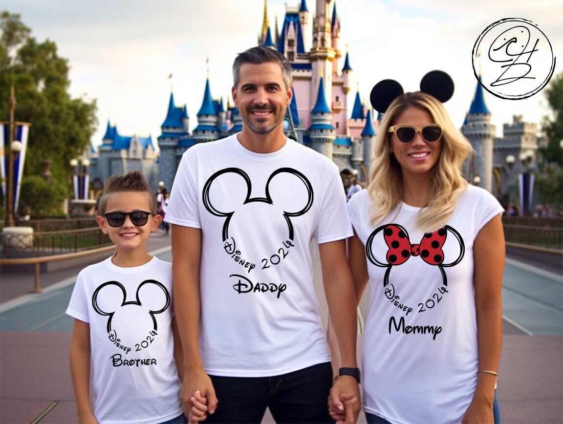 Discover Disney Familie Shirt, Disney Reise 2024, Disney Familie T-Shirt