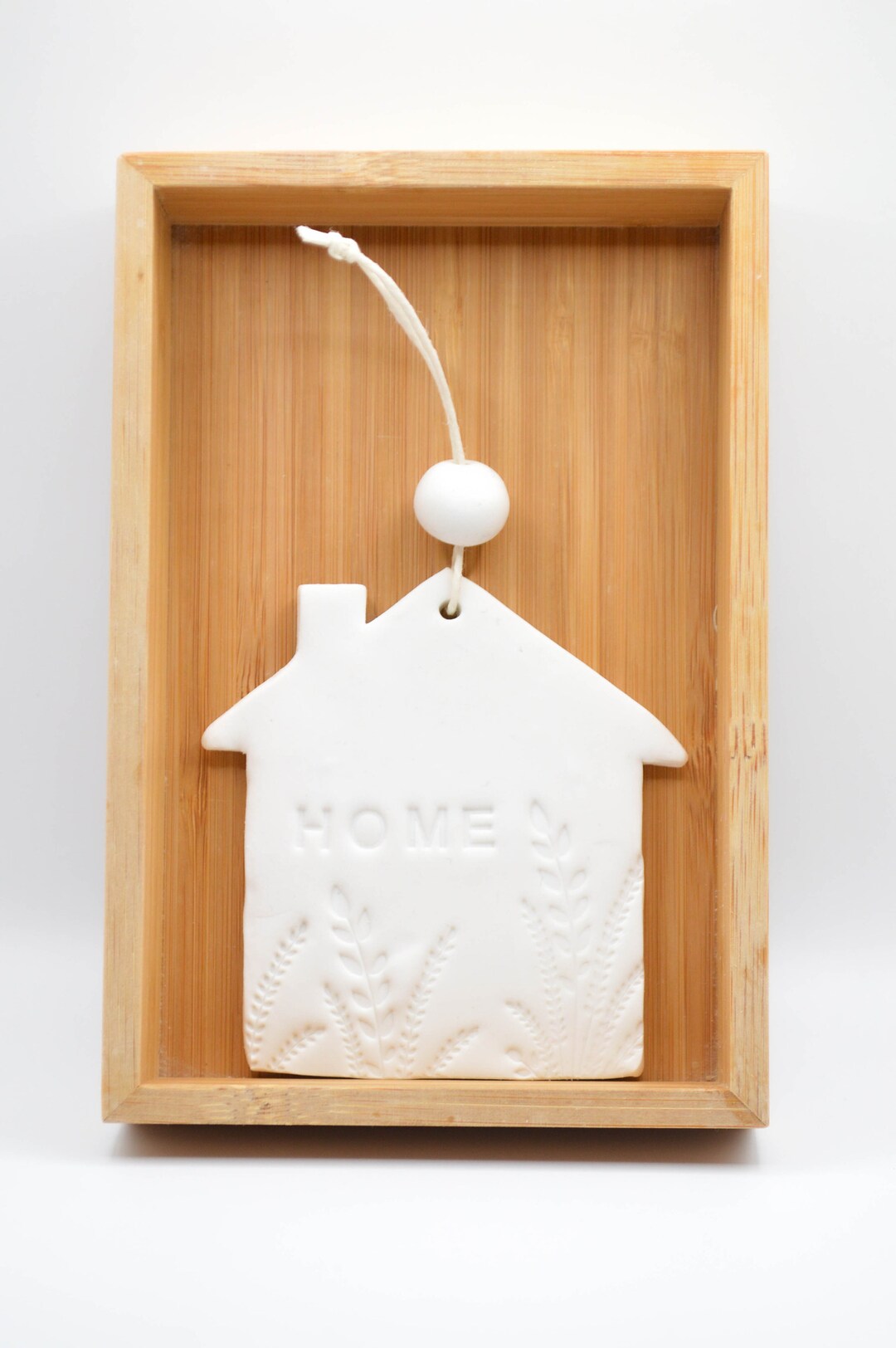 House Shaped Wall Decor, New Home Gift, Housewarming Gift, Polymer Clay ...