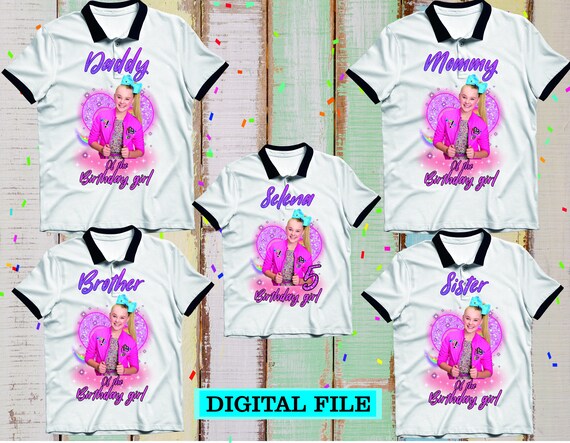 Birthday Shirt, Jojo Siwa Family 