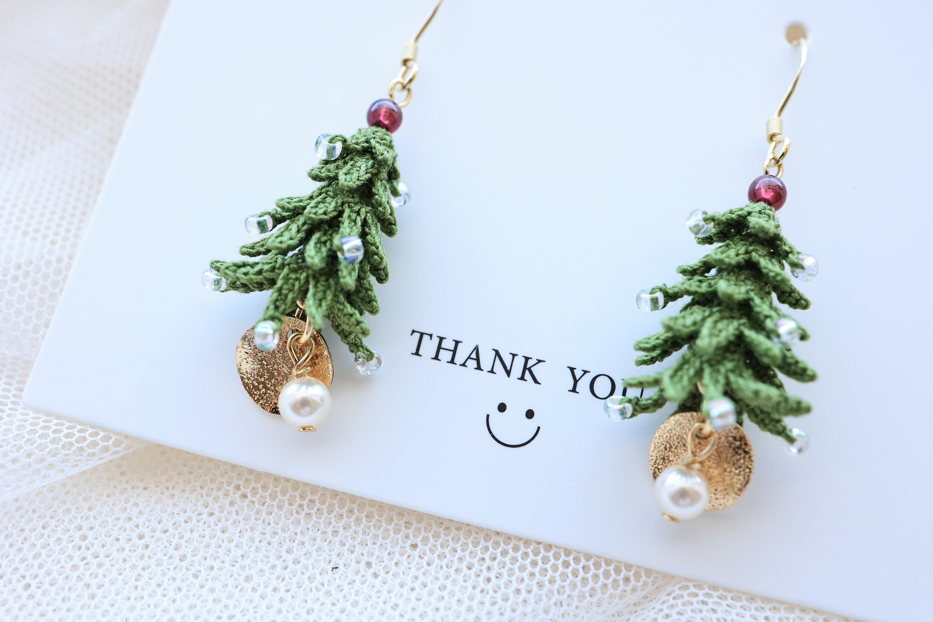 Orecchini Albero Di Natale Per Donne - Decorazioni Natalizie Dorate, Regalo Festivo Per Ragazze