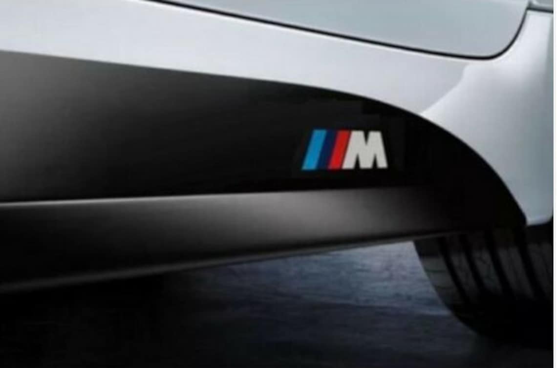 BMW M Sport Logo Side Sticker Decals Vinyl Graphics 1 2 3 4 5 Etsy