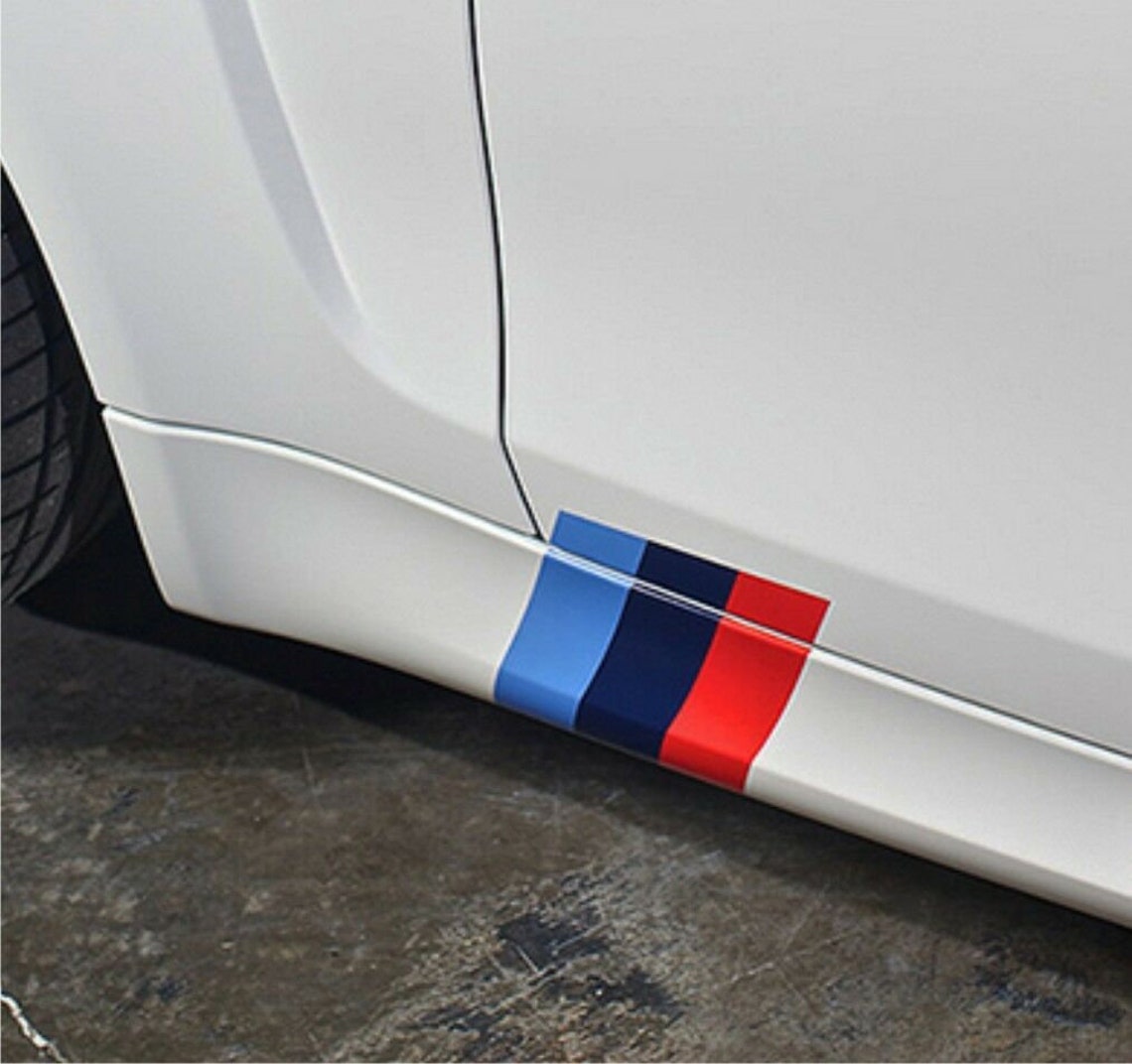 Bmw M Sport Stripes Vinyl Sticker Decal Set of 3 Etsy