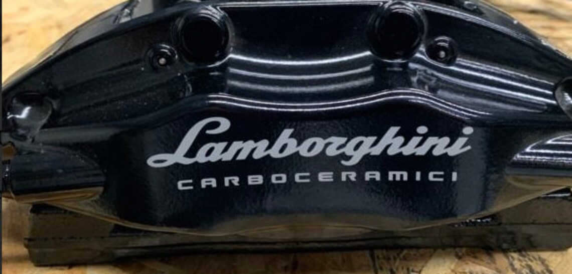 4x 'Carbon Ceramici' Brake Caliper Decals Etsy