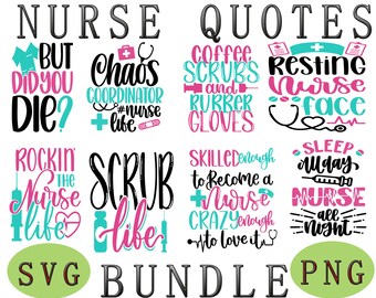 Download Nurse Svg Bundle Etsy