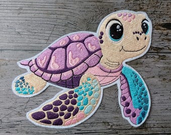 Schildpad, patch, applicatie, patch