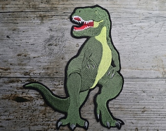 T-Rex, Dinosaurier, Aufnäher, Applikation
