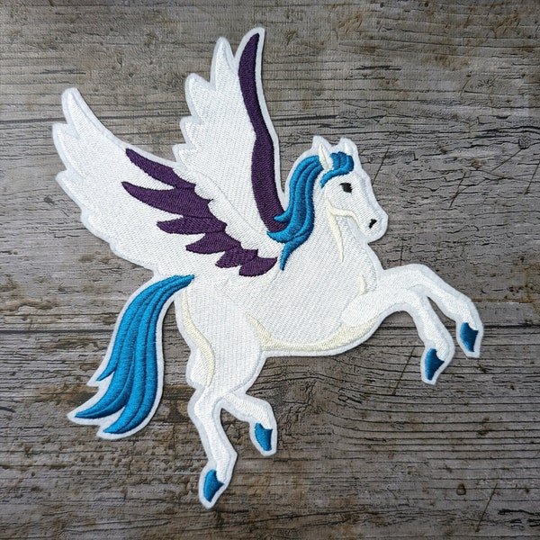Pegasus Stickerei, Aufnäher, Applikation