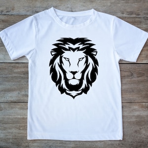 Plik cyfrowy Lion, plik plotera, Svg