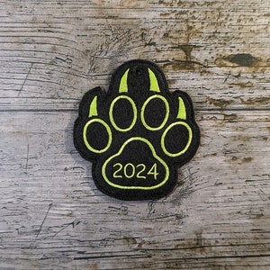 School cone pendant, paw, school enrollment school child 2024