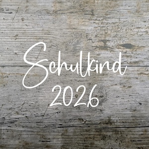 Lettertype nr. 29 strijkapplicatie, schoolkind 2026, strijkapplicatie, flexfolie, strijkapplicatie