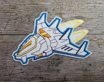 Star Fighter, Space Shuttle, Rakete, Raumschiff, Aufnäher, Applikation