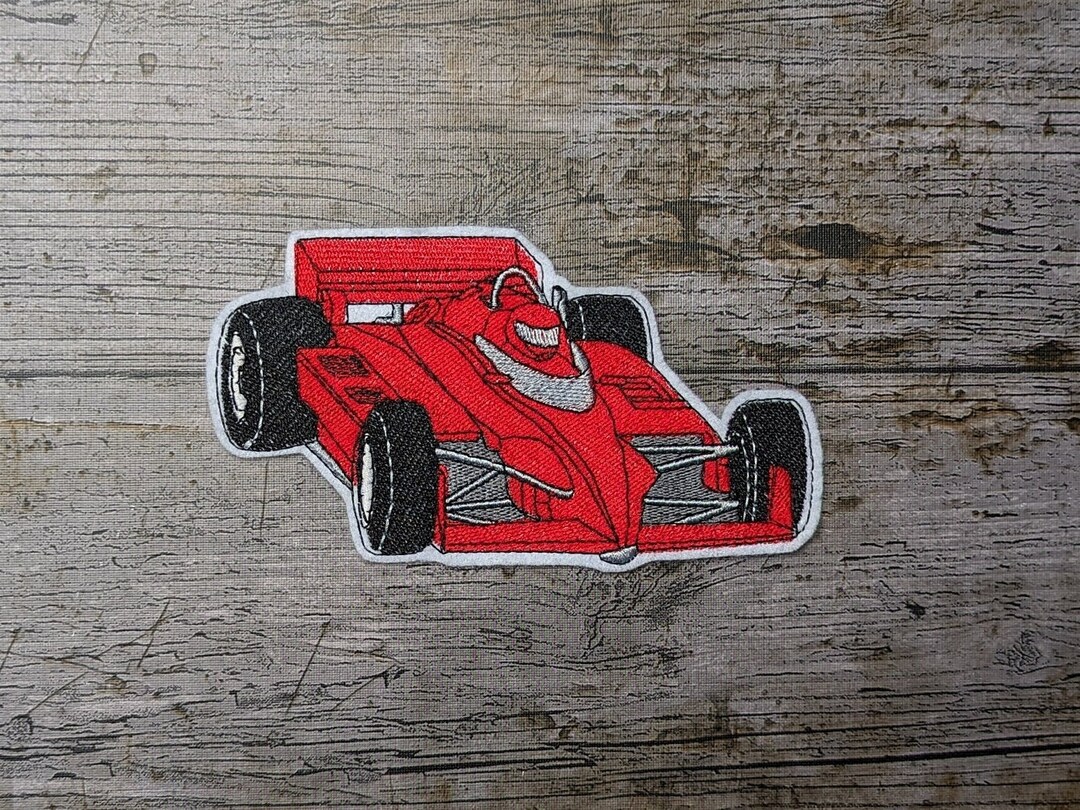Mod Style Racing Patches Racing Car Patch, Car Applique, Embroidered - Etsy