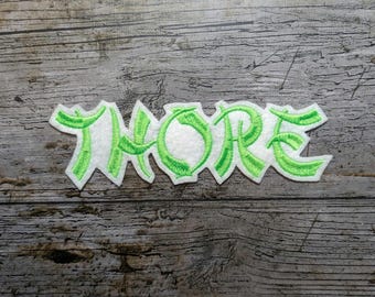 Font No. 28 name embroidery, patch, name, patch, iron-on, embroidered