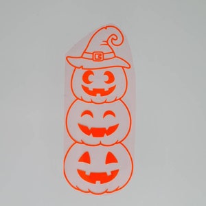 ハロウィン アイロン接着転写、カボチャ、プロット、アイロン接着、フレックス フォイル、テキスタイル