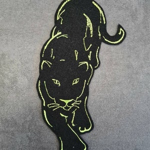 Panther, patch, appliqué