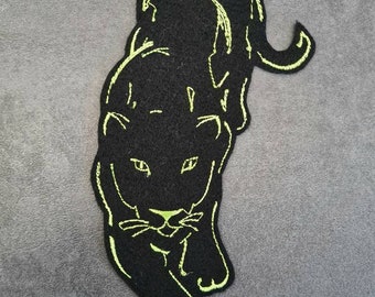 Panther, patch, appliqué
