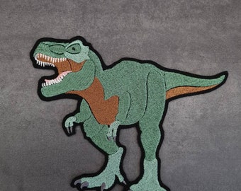 Écusson dinosaure T-Rex appliqué