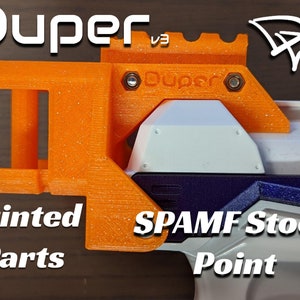 Duper SPAMF Stock Point (v3) Printed Parts